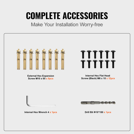 Stair handrail, aluminum stair railing 121/91cm