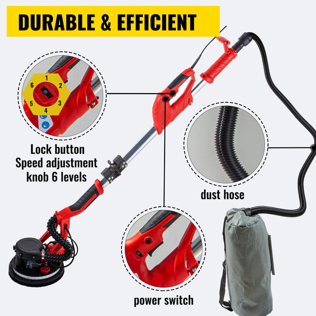 850W wall sander, drywall polisher