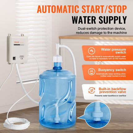 1 Gallon Bottled Water Pump, Water Dispenser 30 PSI