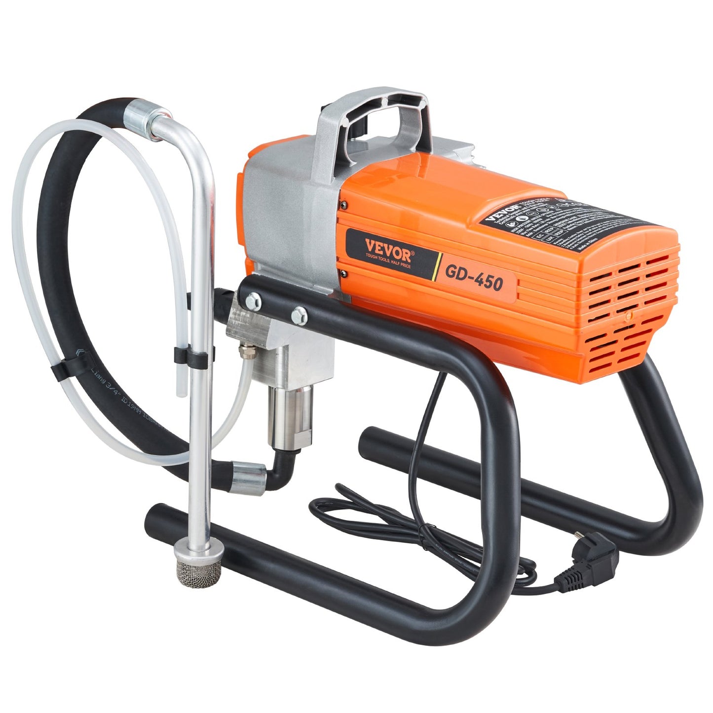 Pulverizador de pintura sin aire 1800W