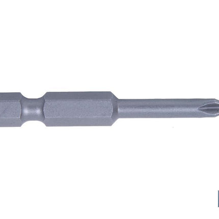 Kit de puntas de acero para atornillar | Contenido 3 puntas Phillips de 50 mm | Modelo 1/4 PH