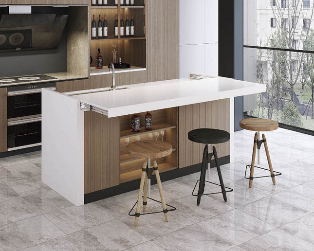 Guias Telescópicas para Mesa Oculta