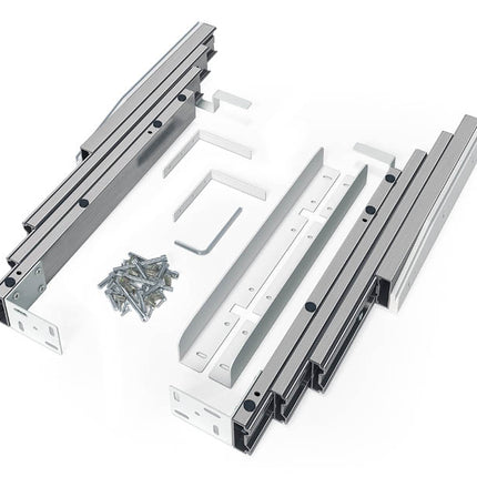 Guia telescópica para mesa dobrável oculta com frente F19238