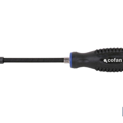 Destornillador flexible para puntas de 1/4 | Modelo Comfort plus | Con acople rápido de puntas de 1/4
