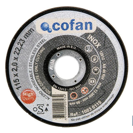 Gama acero inoxidable línea gris Cofan · Imagen de la familia