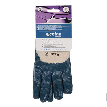 Guantes de nitrilo azules Cofan · Imagen de la familia Cofan