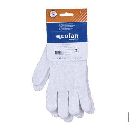 Guantes de punto de algodón con puño elástico Cofan · Imagen de la familia Cofan