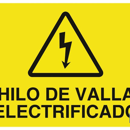 Hilo de valla electrificado