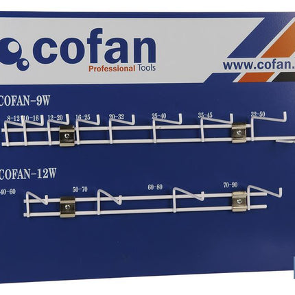 Expositor Abrazaderas Metálicas Cofan