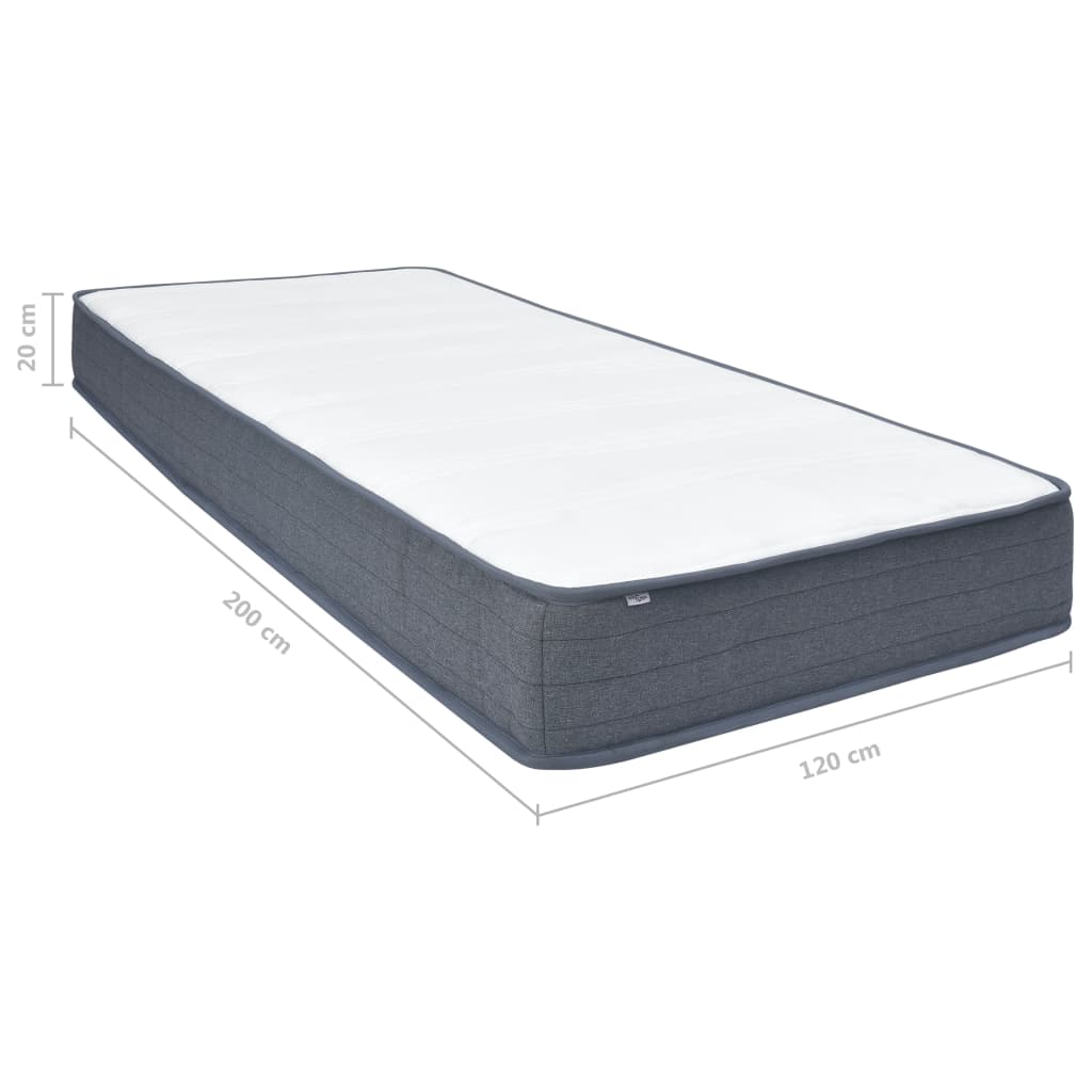 vidaXL Colchón de cama box spring