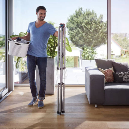 Leifheit Tendedero de ropa giratorio LinoPop-Up 140