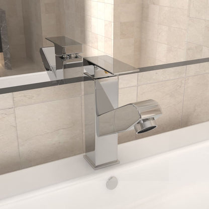 Bathroom sink faucet with pull-out function 157x172mm 