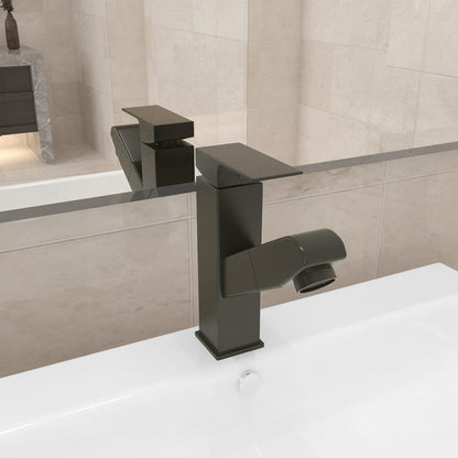 Bathroom sink faucet with pull-out function 157x172mm 