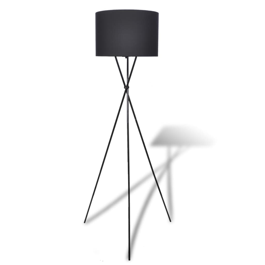 Floor lamp with white stand 139 cm