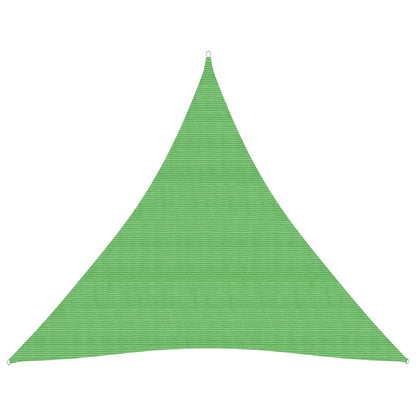 Toldo de vela triangular verde