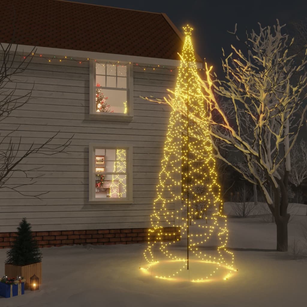 Árbol de Navidad con pincho 3000/1400 LEDs