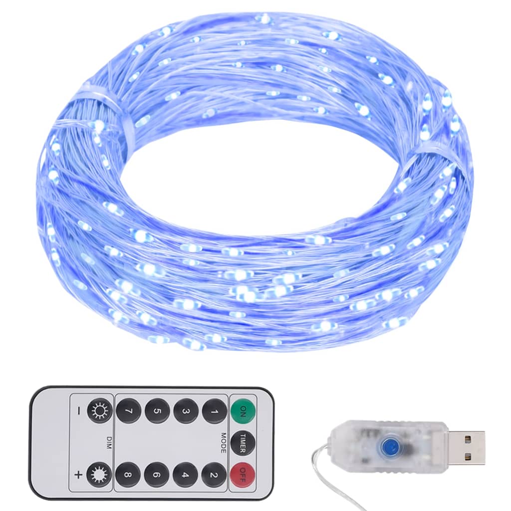 Tira de luces 150/300 LEDs blanco/azul/multicolor 15/30m PVC