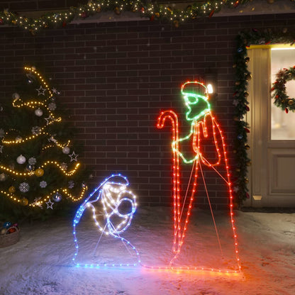 Figura de Navidad con LED