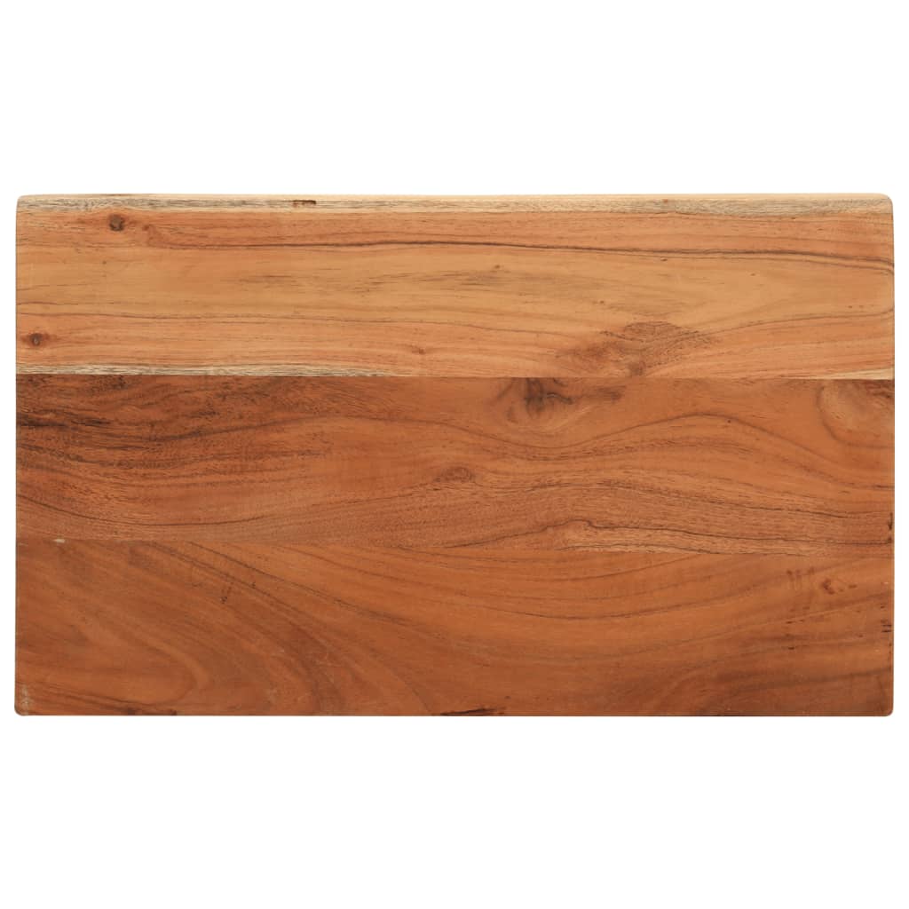 Tablero de mesa rectangular madera maciza personalizable