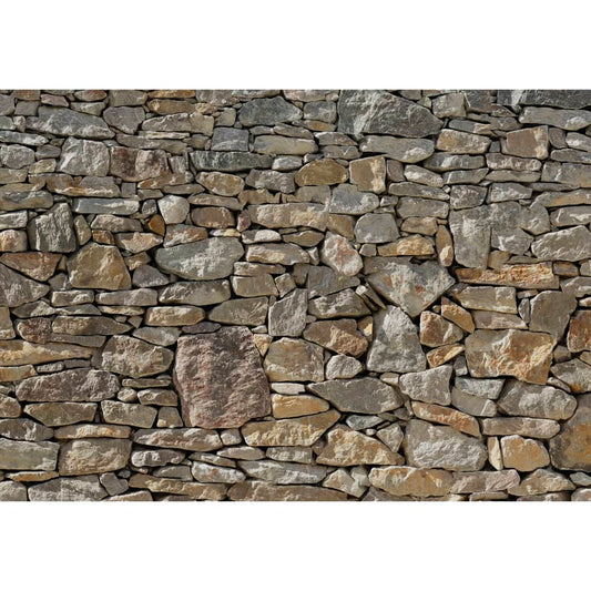 Komar Mural fotográfico Stone Wall 368x254 cm 8-727