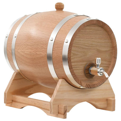 Barril de vino con grifo madera roble o pino macizo 6 L