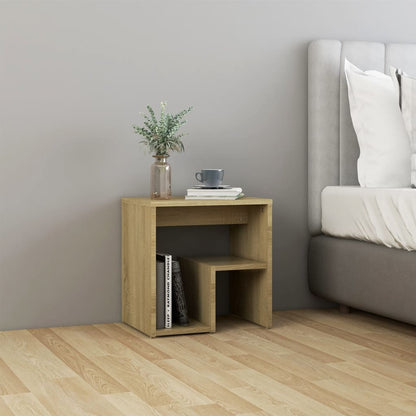 Plywood bedside table 40x30x40 cm various finishes 