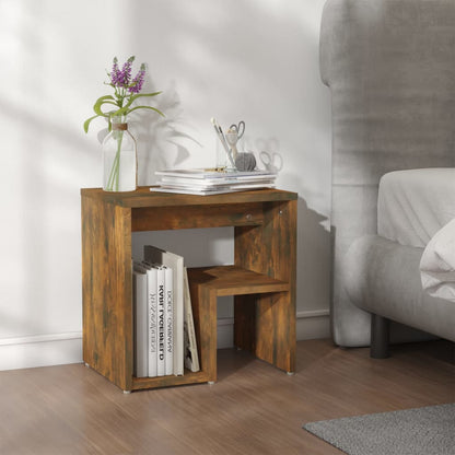 Plywood bedside table 40x30x40 cm various finishes 