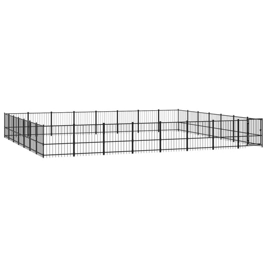 Outdoor steel kennel 52.69 m²