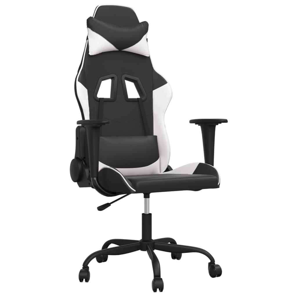 Silla de gaming de cuero sintético