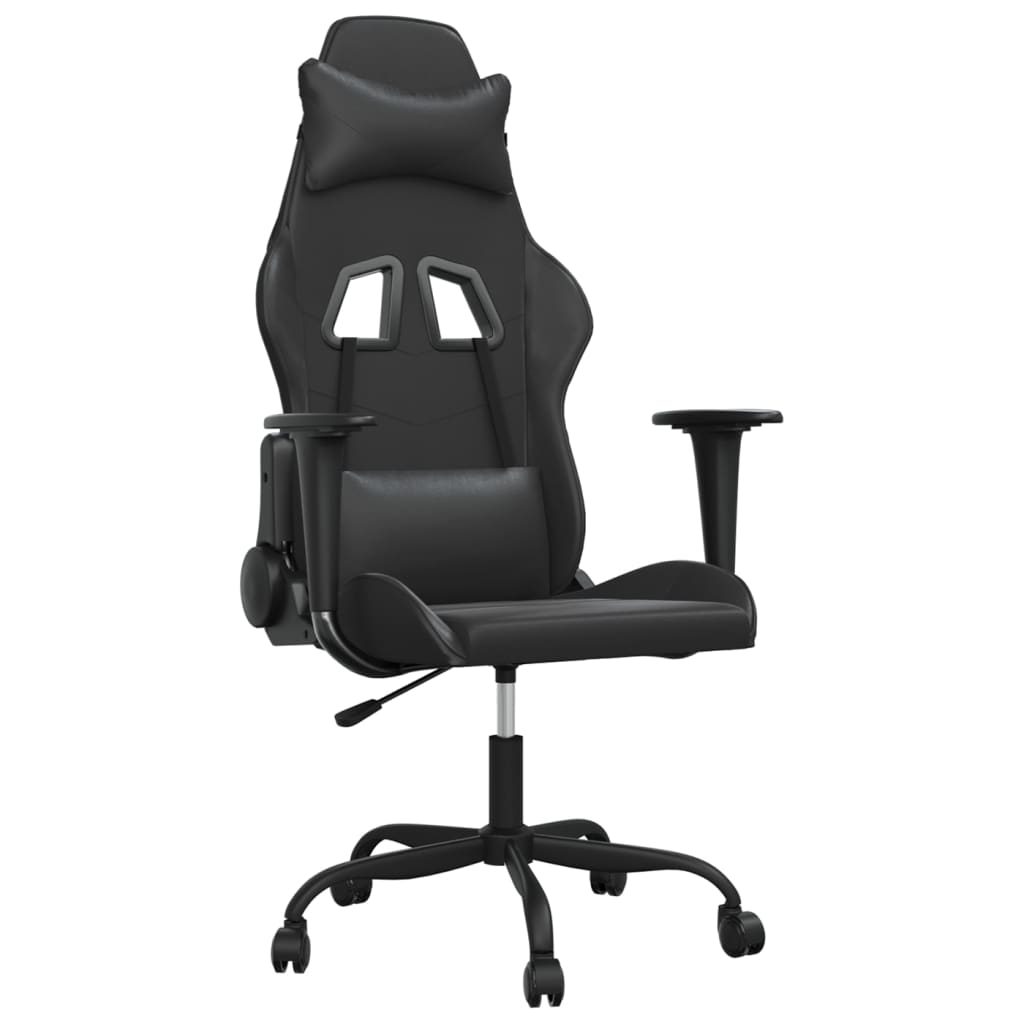 Silla de gaming de cuero sintético