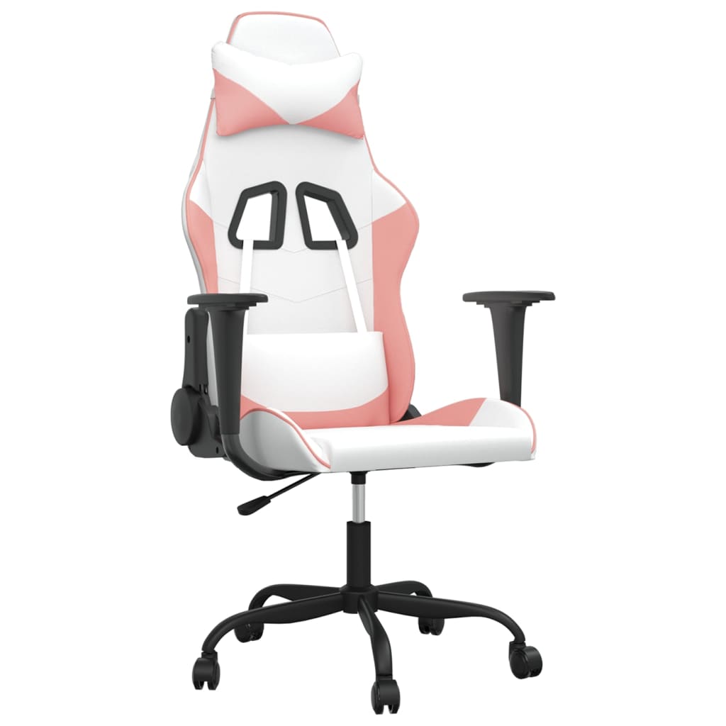 Silla de gaming de cuero sintético