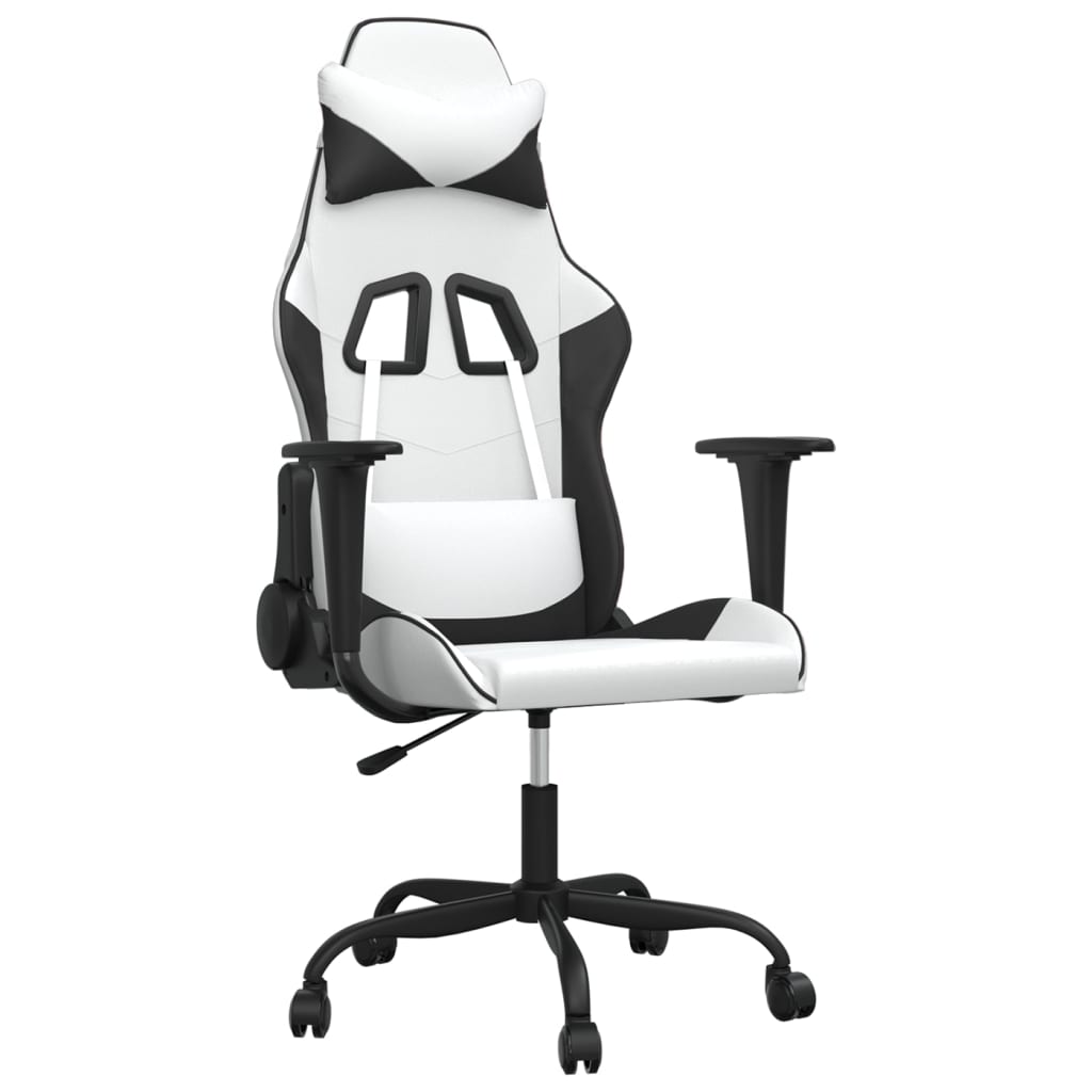 Silla de gaming de cuero sintético