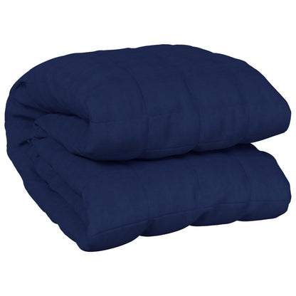 Weighted blanket blue fabric 137x200 cm 6 kg