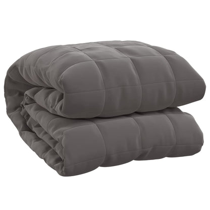 Weighted blanket grey fabric 135x200 cm 6 kg