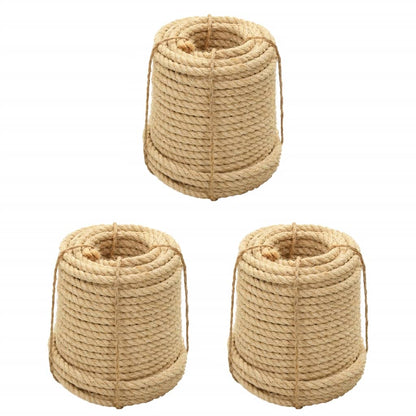 Sisal ropes 3 pcs 14/16/20 mm 