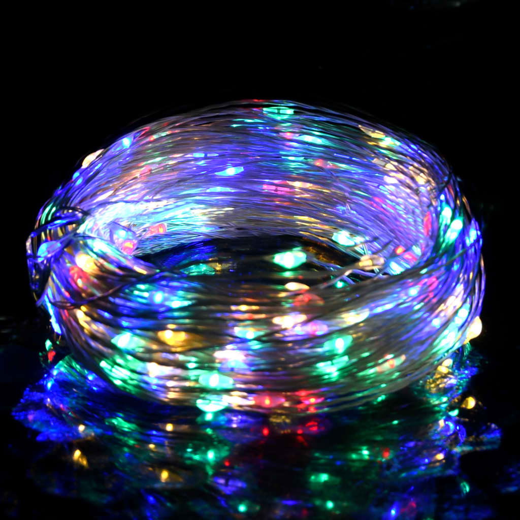 Tira de luces 150/300 LEDs blanco/azul/multicolor 15/30m PVC