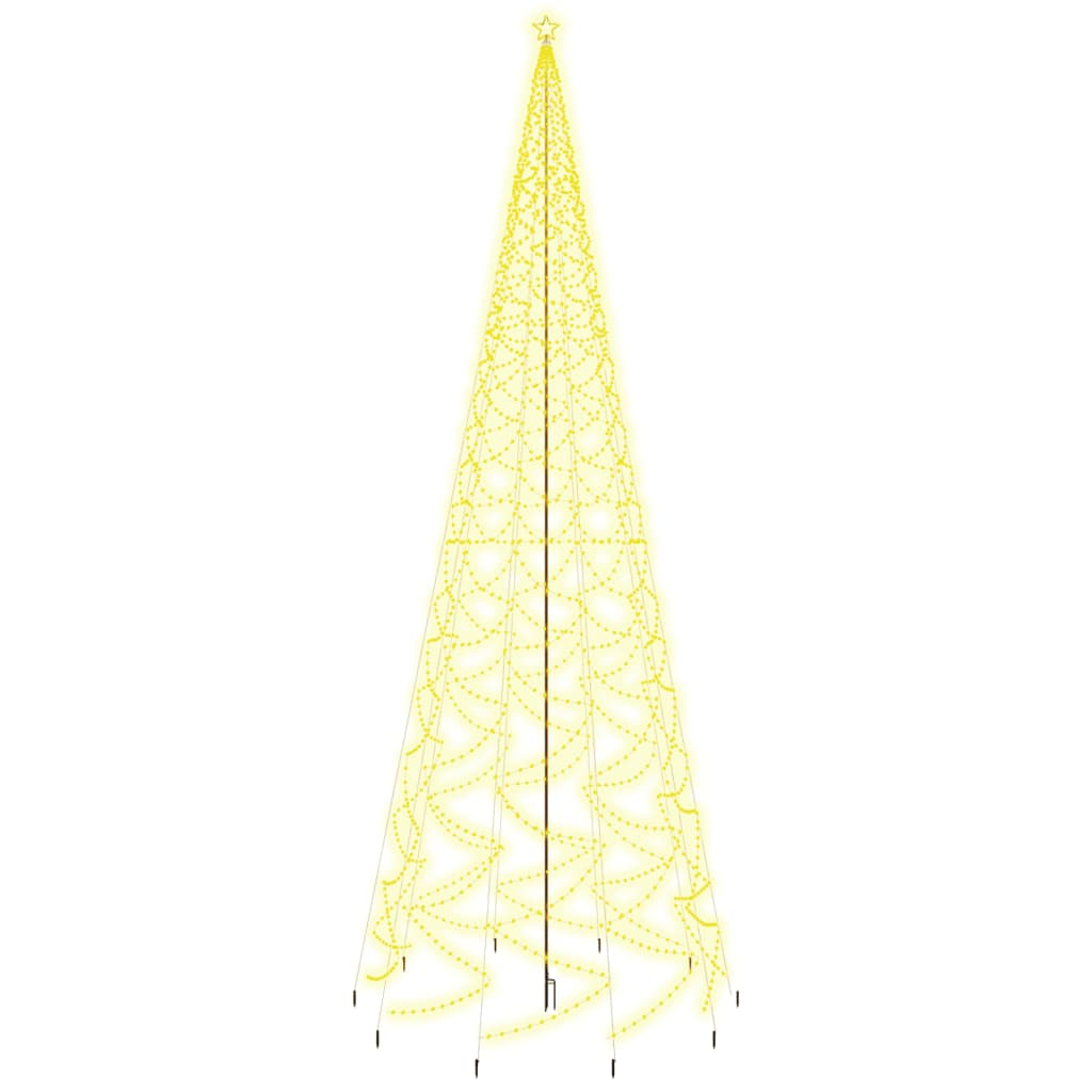 Árbol de Navidad con pincho 3000/1400 LEDs