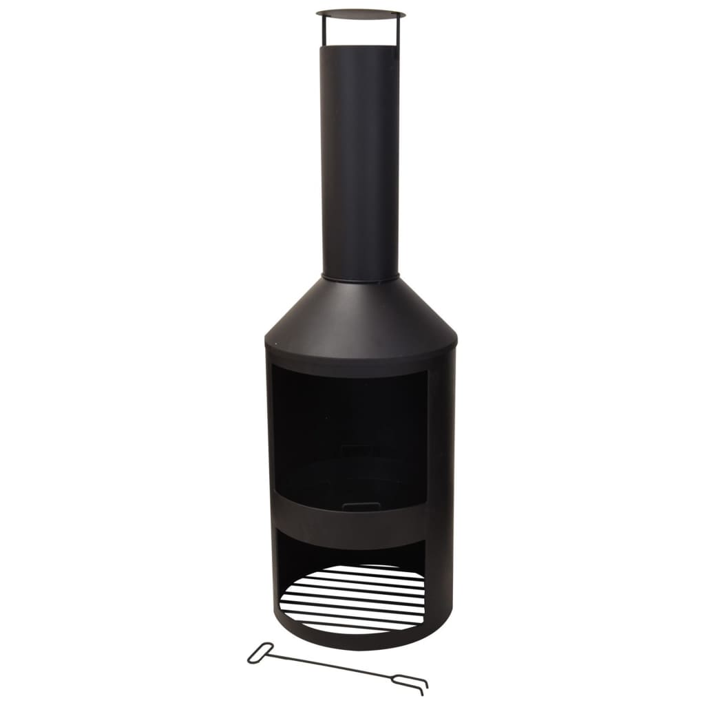 ProGarden Chimenea de metal 134 cm