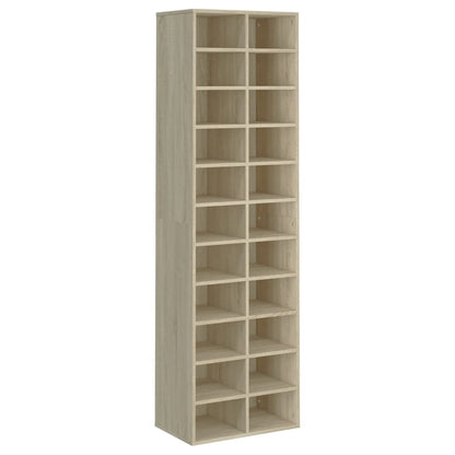 Plywood shoe cabinet 54x34x183 cm 