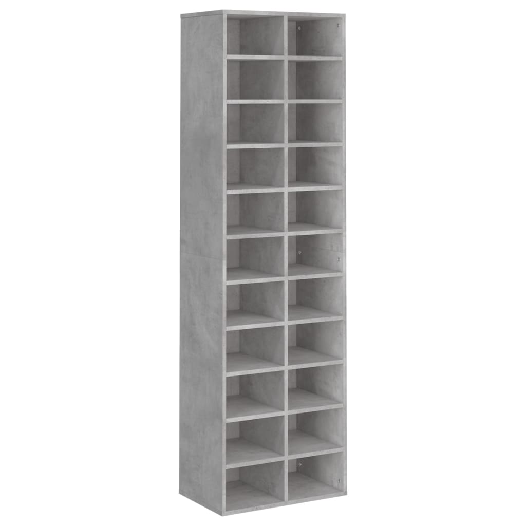 Plywood shoe cabinet 54x34x183 cm 