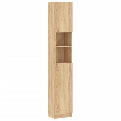 Bathroom cabinet plywood 32x25.5x190 cm