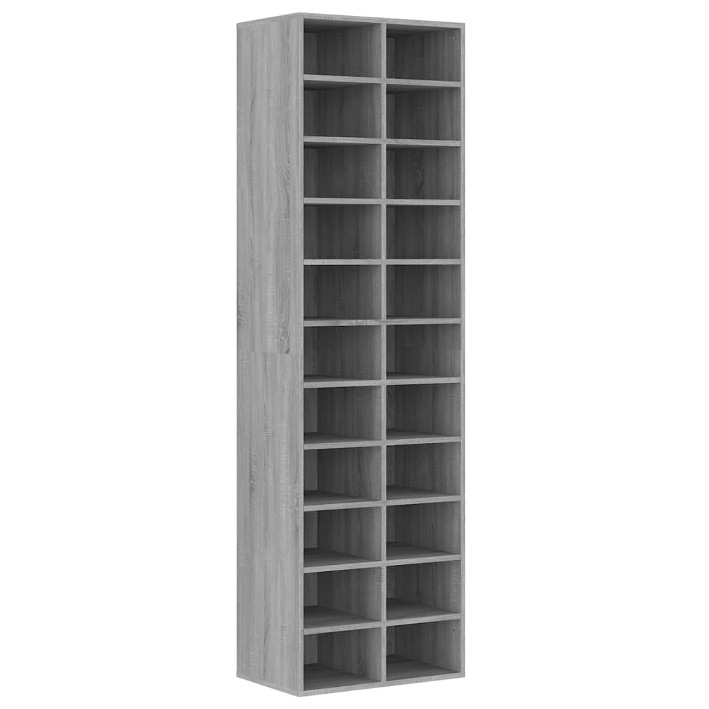 Plywood shoe cabinet 54x34x183 cm 