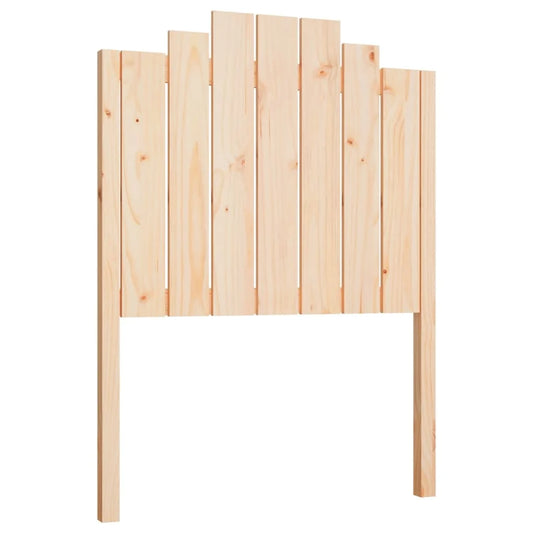 Solid pine wood headboard 81x4x110 cm