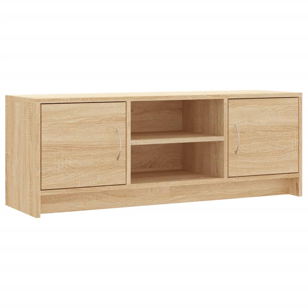 TV cabinet engineered wood Sonoma oak 102x30x37.5 cm