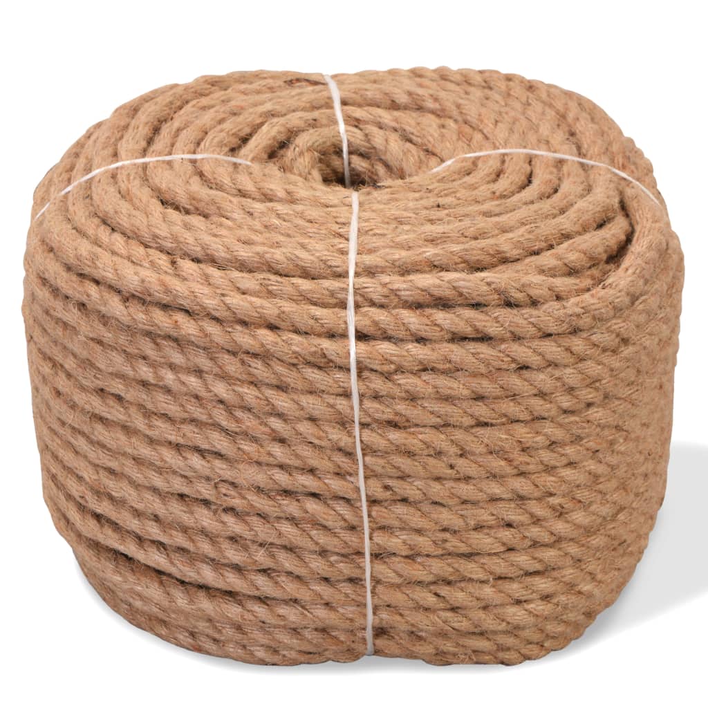 Jute rope 50-500m length and 4-16mm thickness 