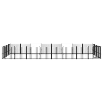 Outdoor steel kennel 30.11 m²