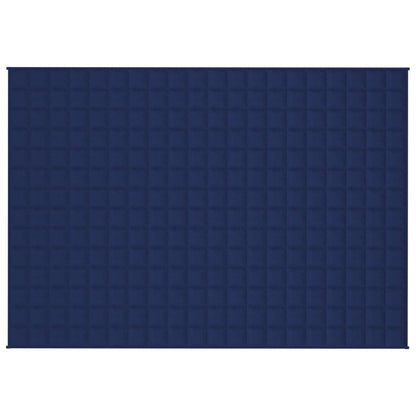 Weighted blanket blue fabric 137x200 cm 6 kg