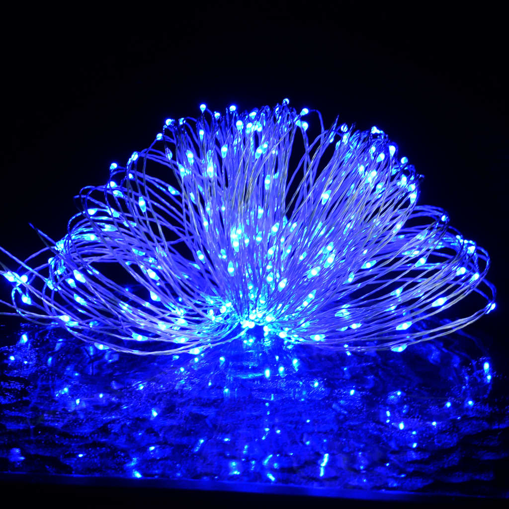 Tira de luces 150/300 LEDs blanco/azul/multicolor 15/30m PVC