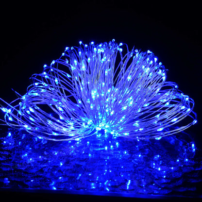 Tira de luces 150/300 LEDs blanco/azul/multicolor 15/30m PVC