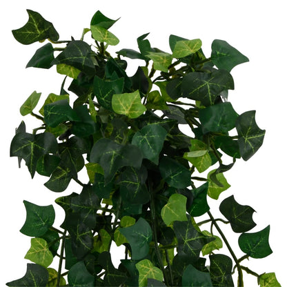 Plantas artificiales colgantes 12 uds 339 hojas verde 90 cm